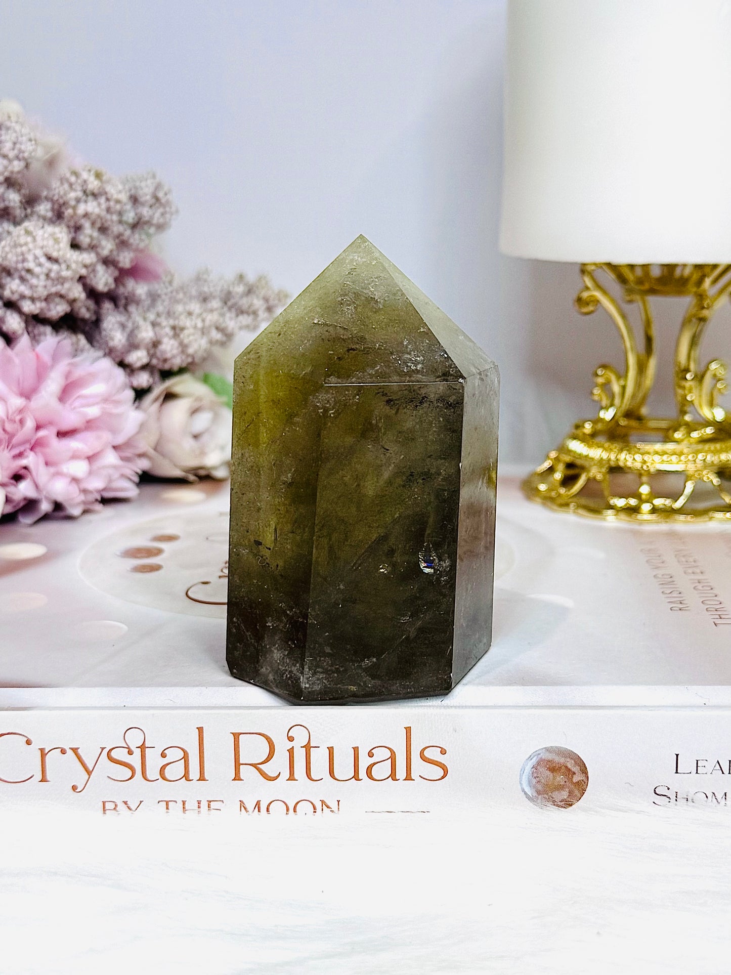 Smokey Citrine Chunky Tower 8cm