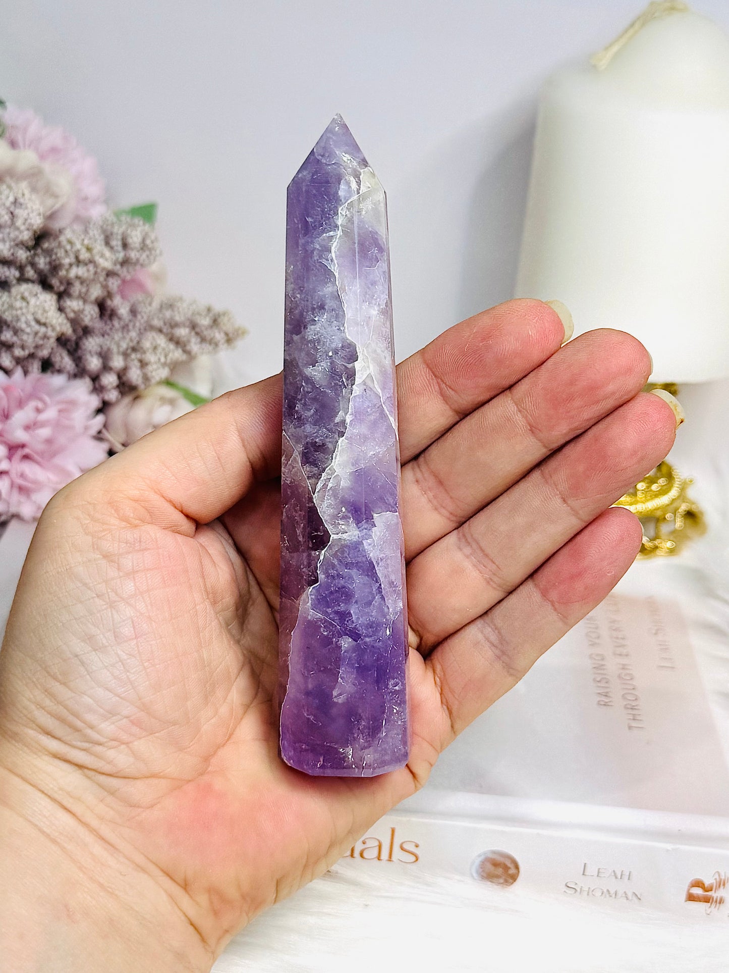 Amethyst Tower 12.5cm