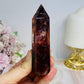 High Grade Fire Quartz Tower 9.5cm
