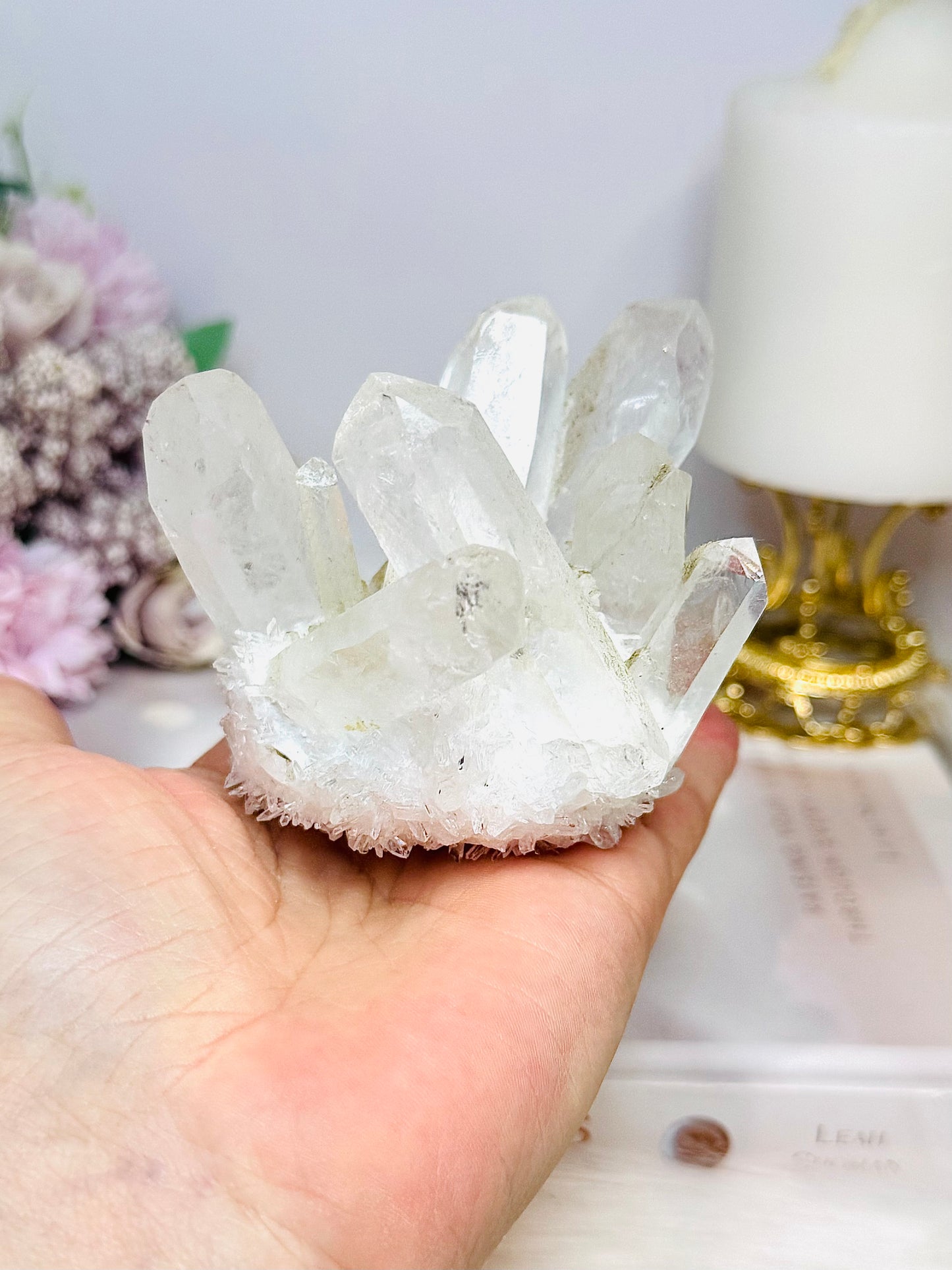 Phantom Quartz Specimen (Lab Grown) 248g