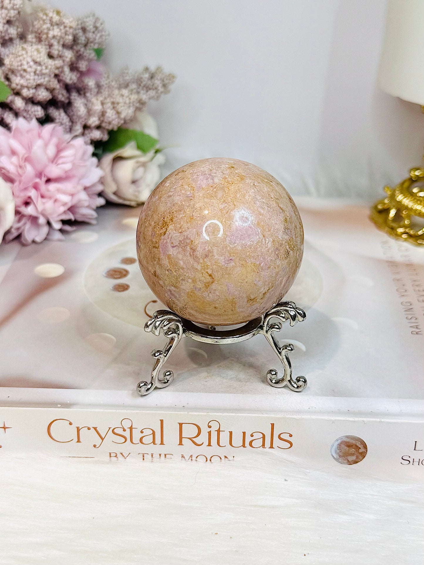 Phosphosiderite Sphere On Stand 188g