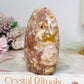 Large Flower Agate Freeform 9.5cm 321g