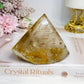 Natural Golden Healer Quartz Polished Freeform 10cm 421g