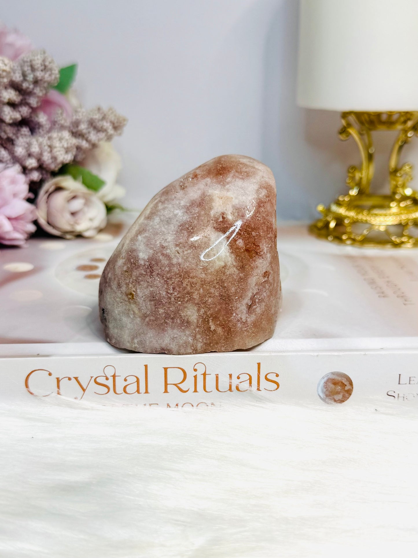 Pink Amethyst Druzy Freeform 267g