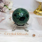 Green Kambaba Jasper on Stand 235g
