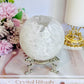 High Grade Absolutely Incredible Large Clear Quartz Druzy Sphere From Brazil 845grams