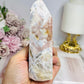 Pink Amethyst Druzy Tower 13cm