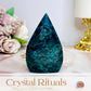 Blue Apatite Freeform | Flame 8cm