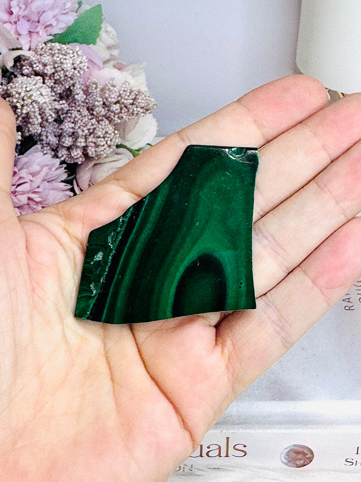 Natural Malachite Slab 5cm