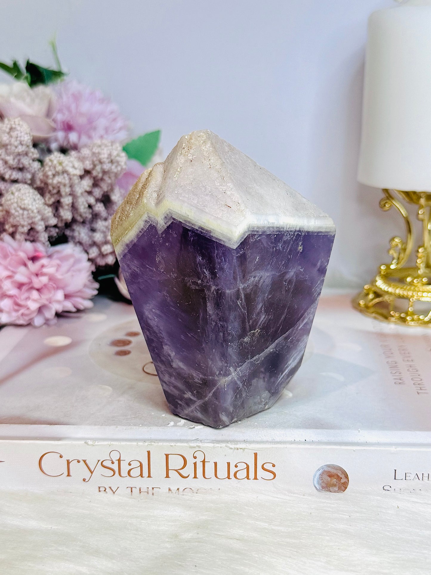 Large Chevron | Dream Amethyst Chunky Point 424g