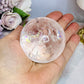 High Grade Clear Quartz Sphere Full of Rainbows 266g