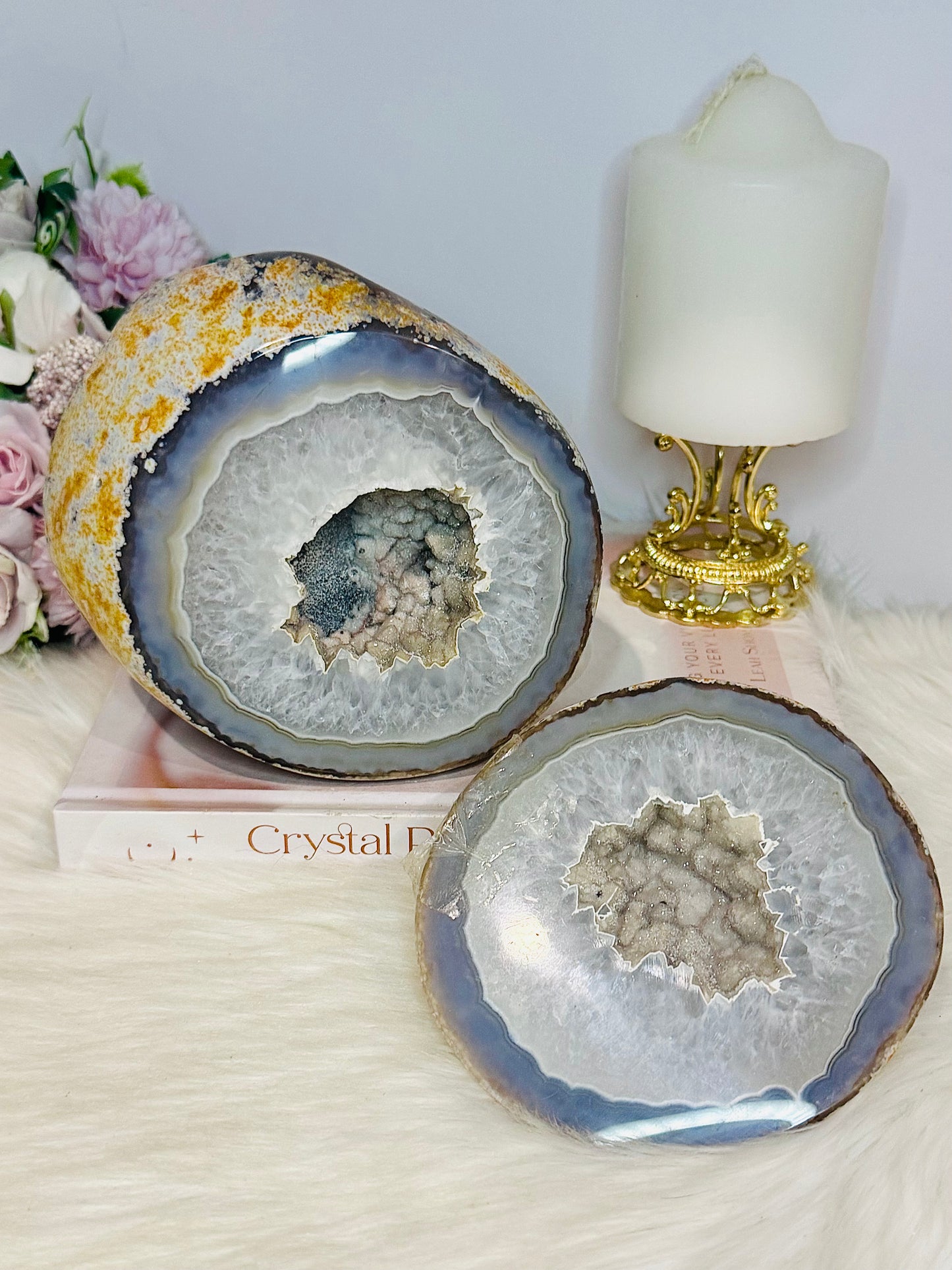 Large Sugar Druzy Agate Jewellery Box 2.2KG