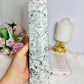 Huge Moss Agate in Quartz Druzy Tower 31cm 1.45KG