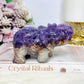 Amethyst X Mexican Lace Agate Elephant 12cm 430g