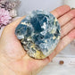 Blue Celestite Freeform Cluster On Stand 510g