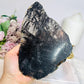 Large Black Tourmaline In Quartz Slab on Stand 19cm