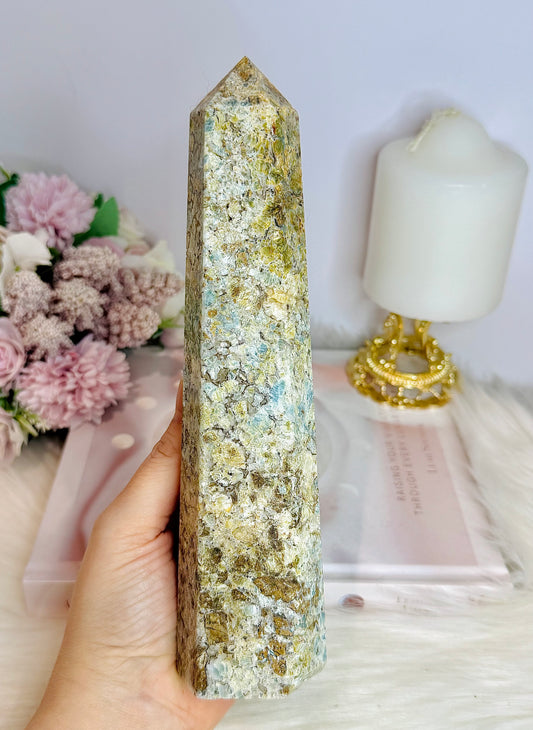 Large Chunky 22cm Jasper Tower | Generator 622g