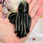 Gold Sheen Obsidian Carved Octopus 9cm