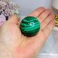 Natural Malachite From Congo Sphere on Stand 131g