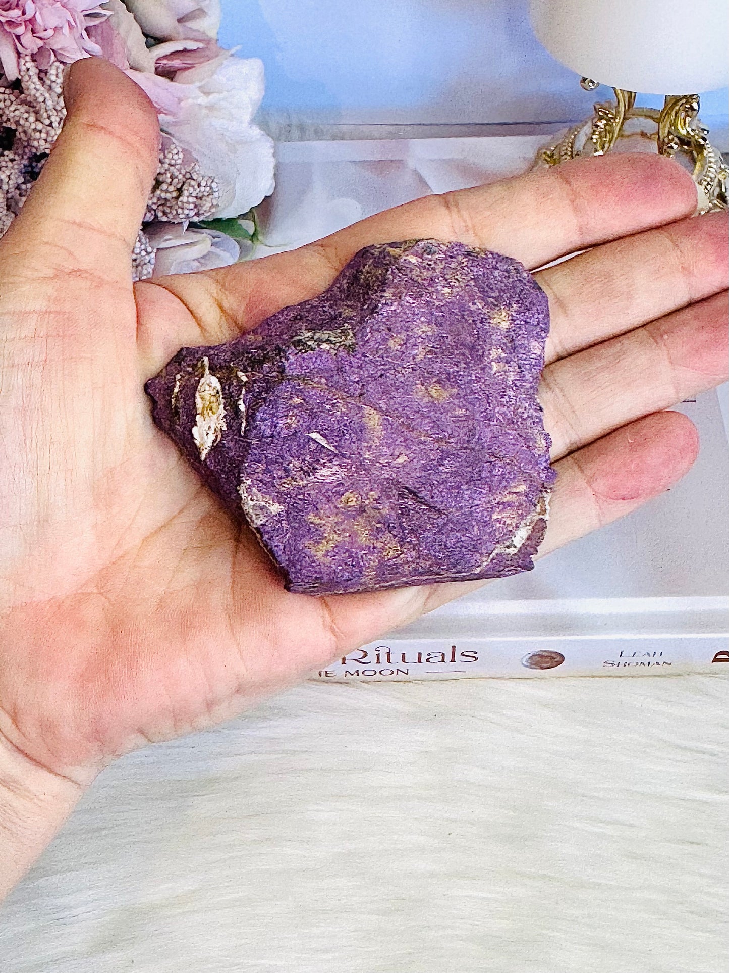 Natural Purpurite Slab 8cm