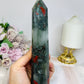 Large Bloodstone Tower 18cm