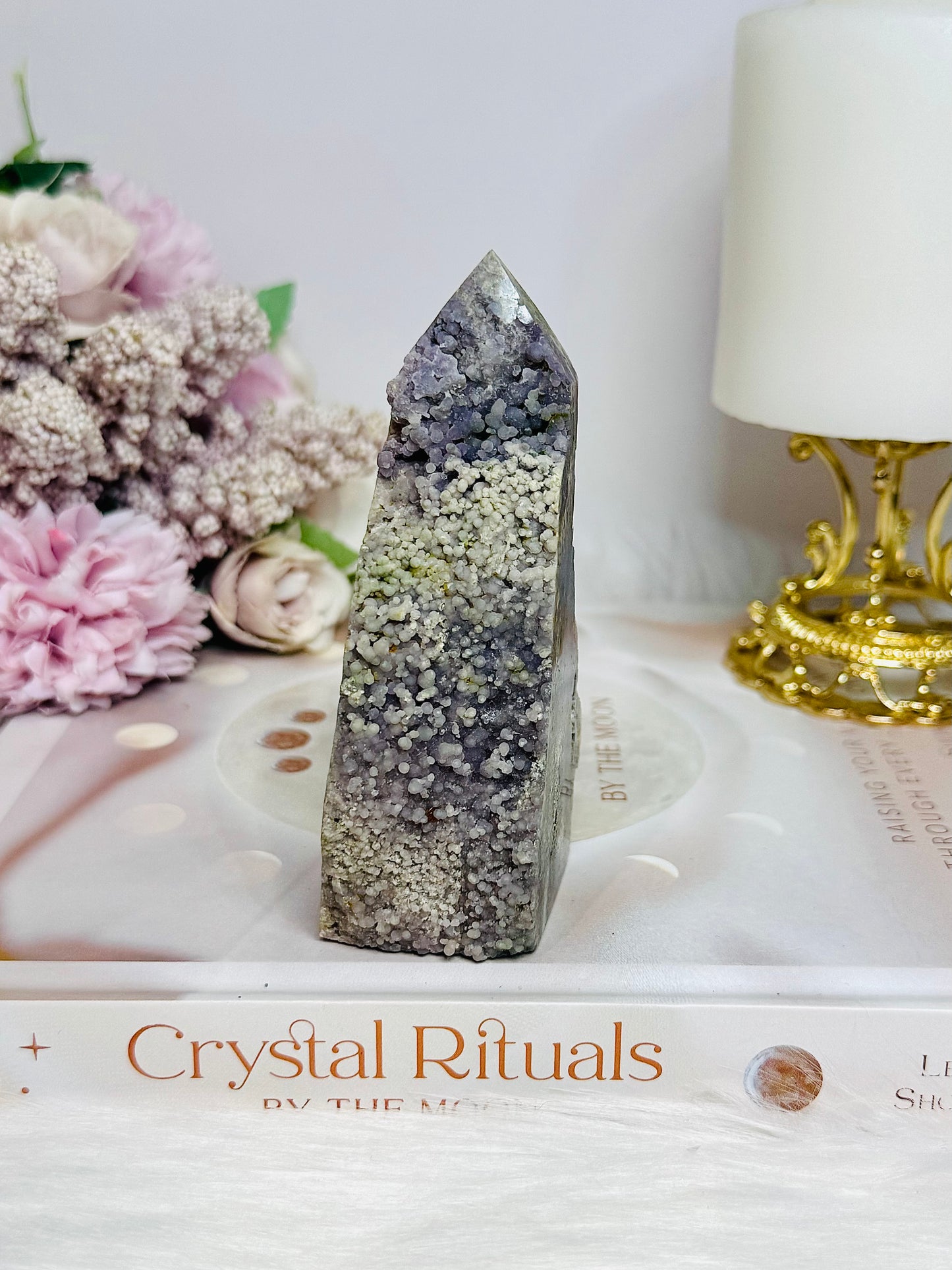 Grape Agate Tower | Freeform 10.5cm 208g