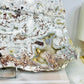 Large Natural Mexican Lace Agate Druzy Slab on Stand 22cm