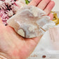 Flower Agate Carved Fish From Madagascar 11.5cm