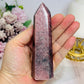 Strawberry Quartz High Grade Tower 12cm