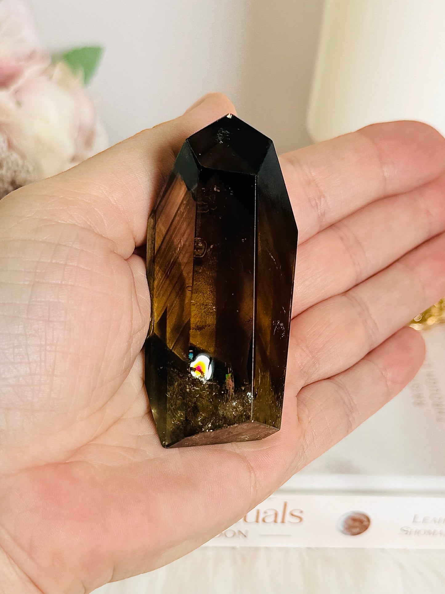 Gorgeous 7cm Smokey Quartz Polished Freeform