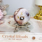 High Grade Flower Agate Sphere On Stand 195g
