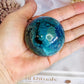 Absolutely Incredible High Grade Chrysocolla Sphere on Stand 6.5cm