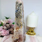 Large Druzy Pink Amethyst Tower | Obelisk 23cm 949g