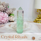 Watermelon Fluorite Tower 8cm