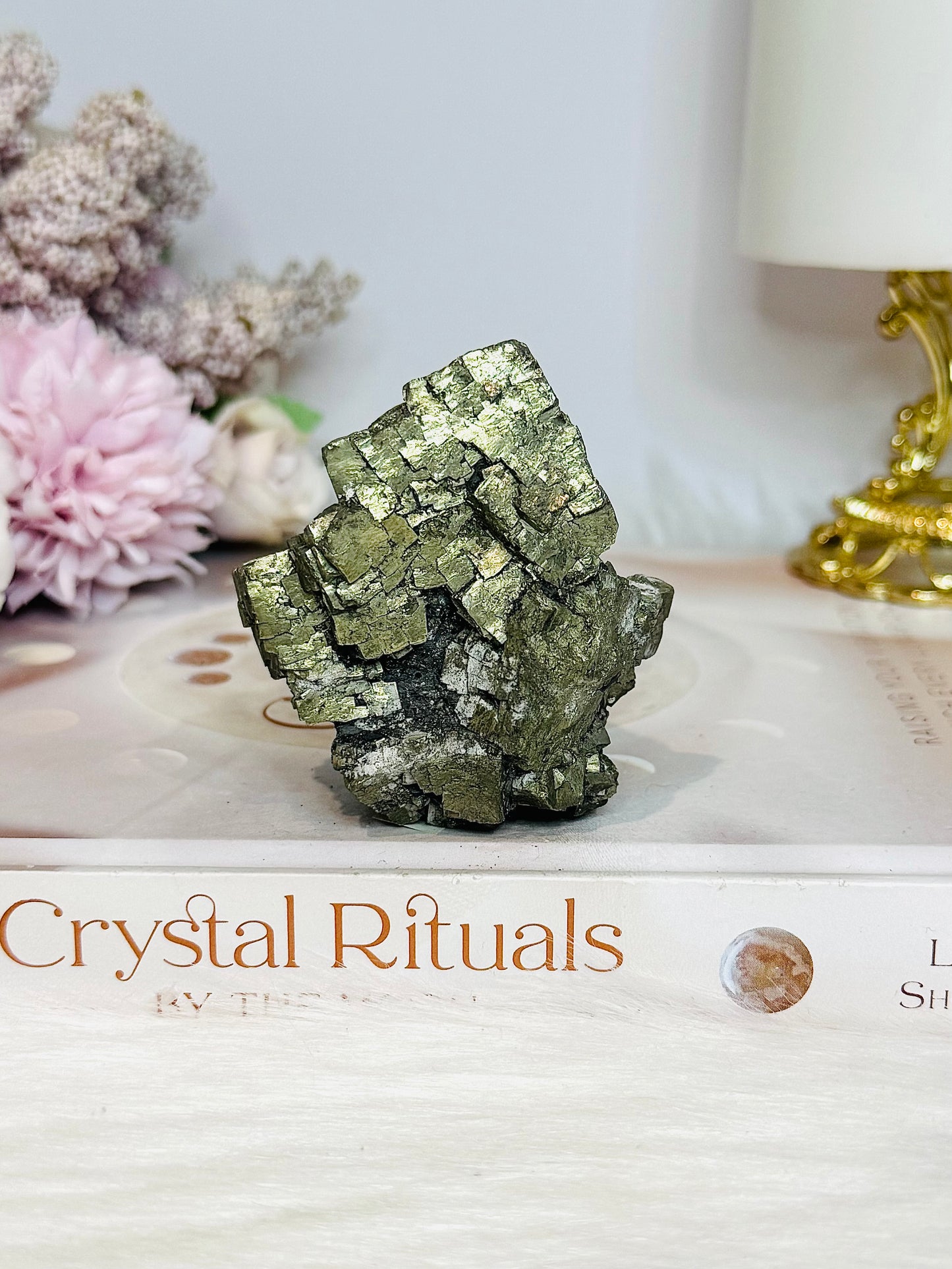 Natural Pyrite Cluster 239g