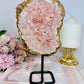 Pink Amethyst Druzy Slab from Brazil ~ Polished Both Sides 20cm