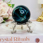 Remove Negative Thoughts ~ Rare & Incredible 5cm High Grade Vivianite Sphere on Stand