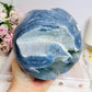 Huge Rare Natural Blue Coral Fossil Sphere 2.16KG
