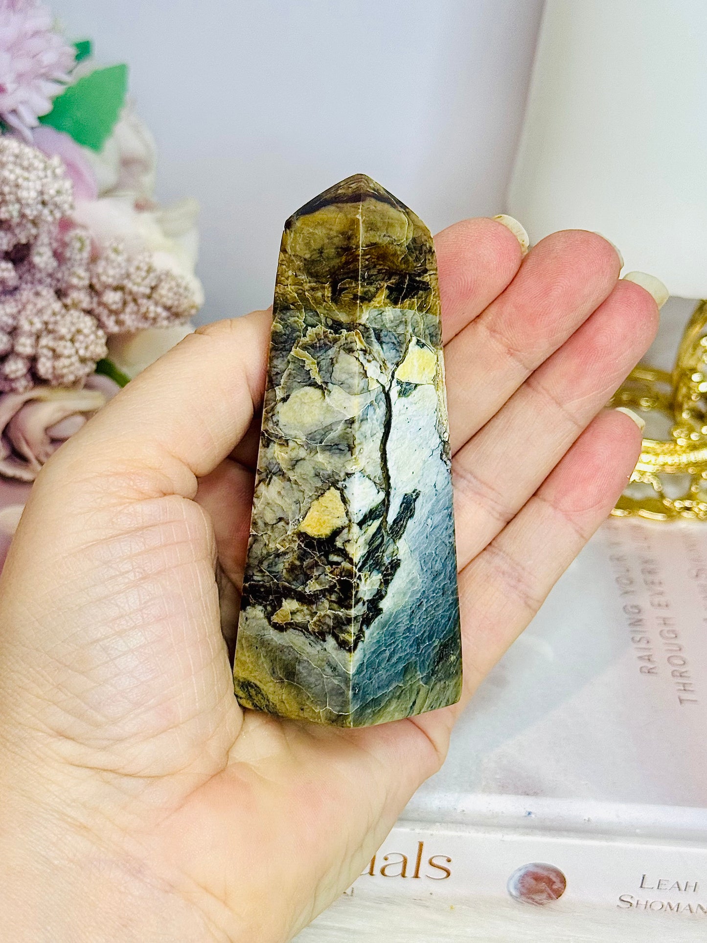 Chunky Jasper Obelisk | Tower 9cm