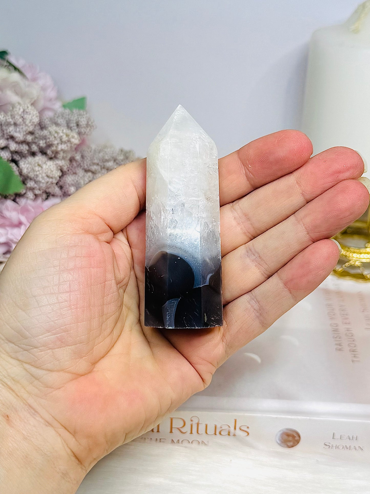 Agate Tower 8cm