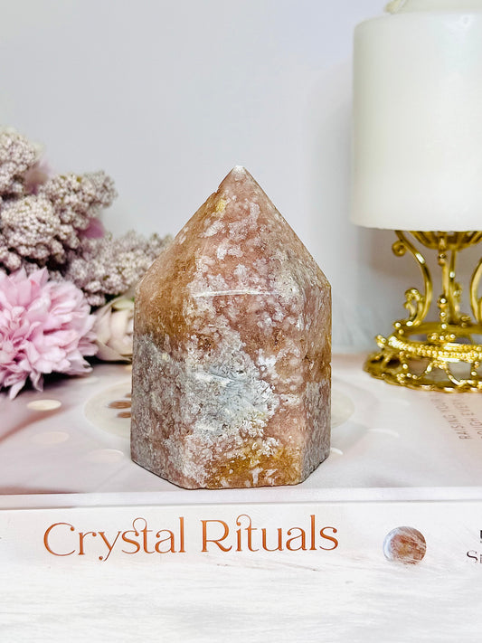 Chunky Pink Amethyst Tower 9cm 378g