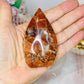 Cotton Candy Agate Flame 8cm