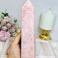 Pink Opal Large Tower 19cm