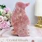 Large Pink Amethyst Chunky Penguin 13cm 426g