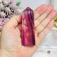 Purple Fluorite Tower 8.5cm