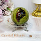 Money Agate Sphere on Stand 278g