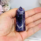 Chevron Amethyst Tower 6cm