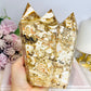 Large Cherry Amber Agate Druzy Triple Tower 15cm Tall 1.09KG