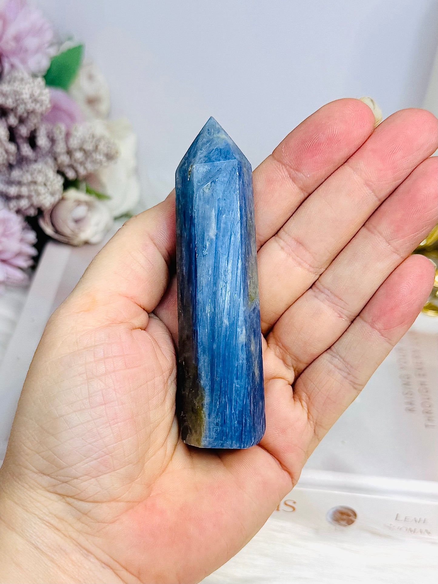 Natural Blue Kyanite Chunky Tower 9.5cm