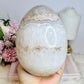 Huge Druzy Agate Carved Egg On Stand 1.75KG
